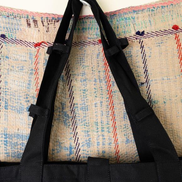 Upcycled handmade carhartt canvas tote bag - Picture 7 of 8